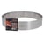 Cercle à mousse inox H 4,5 cm Ø 24 cm