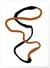 Affiche Abstract Ligne 1 | A3 : 29,7x42cm