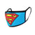 Superman - Pack 2 Masques en tissu Logo Superman