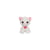 Peluche - Lovely Cat - Chat Blanc - 15 cm