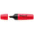 Lot de 10 surligneurs pointe biseautée 1 - 5 mm - PELIKAN - Rouge fluo - Textmarker 490