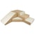 Set de 4 blocs en mousse pour le jeu blanc, cappuccino - Velinda