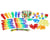 Formes géométriques colorées translucides - TickiT