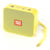 Mini Enceinte Bluetooth Portable Sans Fil USB Autonomie 1.5h Vert Jaune YONIS