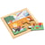 Puzzle en Bois – Puzzle pour tout - petit – dans le jardin – jeu Montessori - Educo - Orange