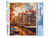 Peinture par Numéro Figured'Art - Soleil à Amsterdam - Kit de Loisir Créatif DIY Numéro d'Art Complet - 40x50cm sans châssis en bois