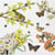 Lot de 4 serviettes en papier découpage collage 33 cm OISEAU DE PRINTEMPS O 105 XL