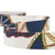 Bobine 15m Ruban foulard Blanc, Rose et marine
