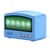 Mini Enceinte Bluetooth Rétro Sans Fil USB FM Radio Couleur Bleu 5W 800mAh YONIS