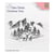 Tampon transparent scrapbooking Nellie's choice MONTAGNE CHEVREUIL 018