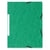 Chemise à élastiques 3 rabats carte marbrée recyclée 355g/m2 - A4 - Vert - x 50 - Exacompta
