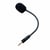 Microphone Gaming Haute Sensibilité Pour Casque E-Sport Avec Plug Coudé YONIS