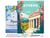 Peinture par Numéro Figured'Art avec Cadre - Affiche Vintage Athènes - Kit de Loisir Créatif DIY Numéro d'Art Complet - 40x50cm toile tendue sur châssis