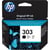 303 Cartouche d'encre noire authentique (T6N02AE) pour  Envy Photo 6220/6230/7130