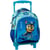 Sac à dos à roulettes Pat Patrouille Chase Bleu 30 CM Maternelle