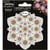 Pochoir - Pour dot painting - Mandala - 10cm - Forme en bois + support - Aladine