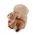 Peluche Ecureuil Ginger – Taille M - Trudi - Marron