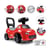 Porteur enfant 2 en 1 - Auto Rouge - Smoby