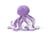 - Peluche pieuvre violette