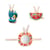 Marius le rhinoceros, set d activites portable - Lilliputiens - Orange