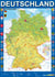 Puzzle 1000 pièces - Carte de l'Allemagne - Schmidt Spiele