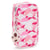 Trousse Kipling 50 Pens 21 CM Haut de Gamme Pink Palm