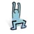 Chaise Keith Haring bleue - Vilac
