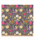 Tissu coton popeline fleuri de 145 cm de largeur 0 Noir vendu par 50 cm