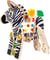 Jouet d'activité Zèbre Safari - Manhattan Toy