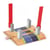 Passage a niveau en bois story - janod - j08553 - accessoire circuit train