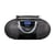Lenco Radio DAB+/FM Boombox avec Lecteur CD et Bluetooth Portable Noir