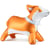 Ballon Géant Aluminium Corgi - 88 cm