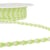 Bobine 25m galon bicolore 6mm Vert fluo