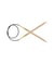 Aiguilles circulaires en bois 100 cm N°5 - Basic Beech - Knitpro taille n°5