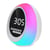 Enceinte Bluetooth Sans Fil RGB Avec Lumières Colorées Alarme Et Horloge YONIS