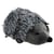 Peluche hérisson gris 20 cm - doudou animal de la foret