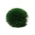 Broche fleur fluffly 7cm vert
