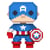 Marvel - Figurine POP! 8-Bit Captain America 9 cm - Funko