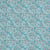 Tissu Coton imprimé Lizzie sur fond Bleu pétrole