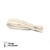 Fermeture éclair Z53 - moulée 6mm Non séparable - 15 cm
