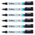 Marqueur permanent pointe conique 1 mm - ARTLINE - Noir - Lot de 6