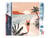 Diamond Painting Broderie Diamant Figured’Art 40x50cm toile entière roulée avec diamants carrés - Promenade sur la plage au coucher du soleil