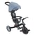 Tricycle évolutif pour bébé EXPLORER 4 en 1  Bleu cendré - Globber