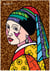 Puzzle 1500 pièces - Romero Britto - Dutch icon - Bluebird Puzzle