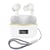 Ecouteurs Bluetooth Sans Fil Charge Rapide Son Immersif Compatibles iOS Android Blanc YONIS