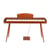 LALAHO - GDP-203 - Piano numérique - 88 touches - Noyer - Double Bluetooth