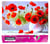 Diamond Painting Broderie Diamant LUMINLIFE 50x70cm, 100% strass, diamants ronds - Beauté des coquelicots