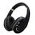 Casque Audio Bluetooth Pliable Confortable Son Stéréo Longue Autonomie Argent Noir YONIS