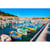 Tableau sur toile quai port de Nice 30x45 cm