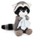 Peluche Raton Laveur avec serviette - 15 cm - Orange Toys